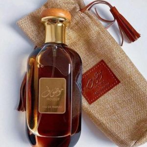 عطر ادکلن موصوف قهوه ای ارض الزعفران 0 MOUSUF
